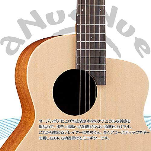 Amazon | aNueNue aNN-MY10 ミニサイズ アコースティックギター